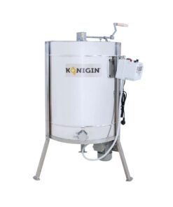 63-6-AKG 6 frames, frame height: 14-18 cm, self turning honey extractor, hand and motor drive